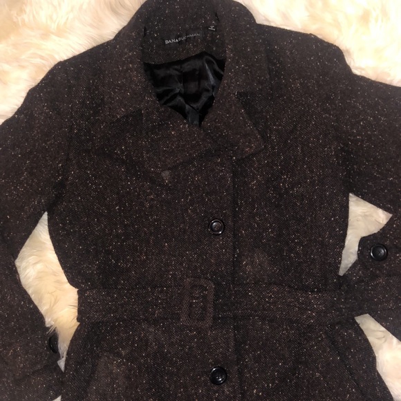 Brown Tweed Peacoat• Dana Buchanan - Picture 5 of 13